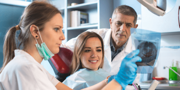 Sometimes you can see the problems that are starting in your teeth and gums.