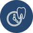 Icon of a clock and a tooth