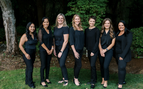 Dentistry team at the park